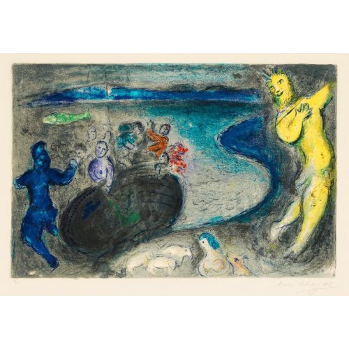 Marc Chagall, Captain Bryaxis's Dream Marc Chagall, Captain Bryaxis's Dream