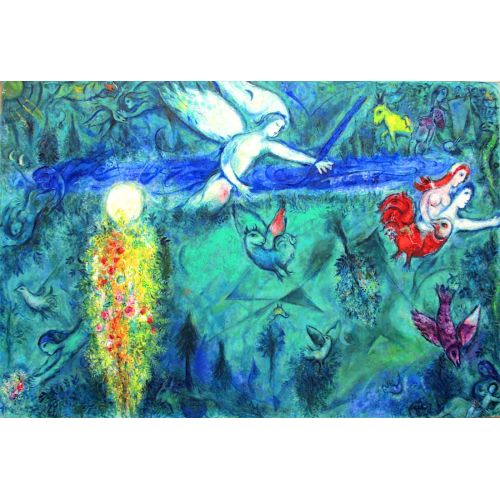 Marc Chagall, Adamo Ed Eva Cacciati Dal Paradiso