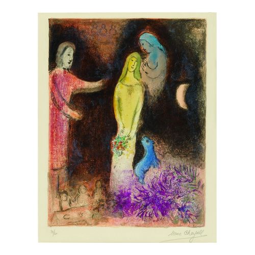 Marc Chagall, Chloe Is Dressed And Braided By Cleariste Marc Chagall, Chloe Is Dressed And Braided By Cleariste