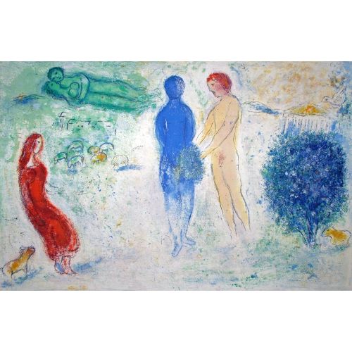 Marc Chagall, Chloes Judgement Marc Chagall, Chloes Judgement