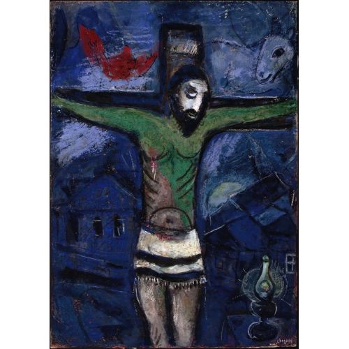 Marc Chagall, Christ In The Night Marc Chagall, Christ In The Night