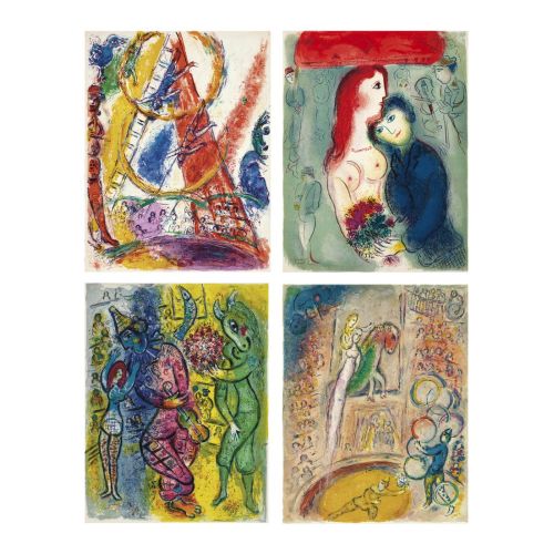 Marc Chagall, Sirk Teriade Editörü Paris Marc Chagall, Sirk Teriade Editörü Paris