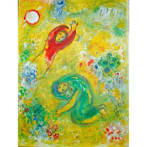 Marc Chagall, Daphnis And Chloe II Marc Chagall, Daphnis And Chloe II