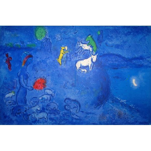 Marc Chagall, Daphnis And Chloe III Marc Chagall, Daphnis And Chloe III