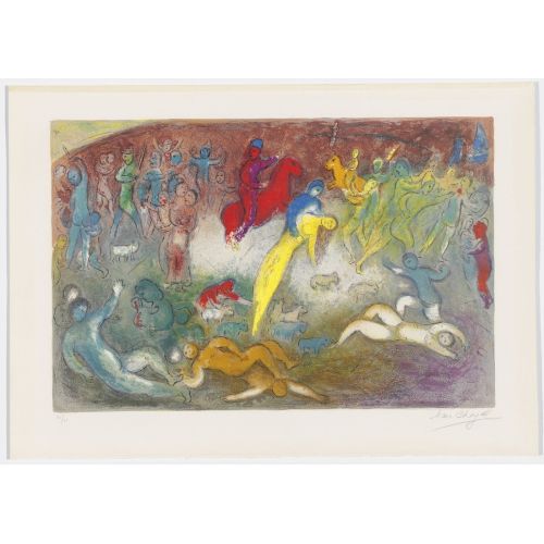 Marc Chagall, Enlevement De Chloe From Daphnis Et Chloe Marc Chagall, Enlevement De Chloe From Daphnis Et Chloe