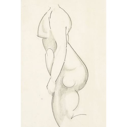 Marcel Duchamp, Diz Çökmüş Çıplak Çalışma Marcel Duchamp, Diz Çökmüş Çıplak Çalışma