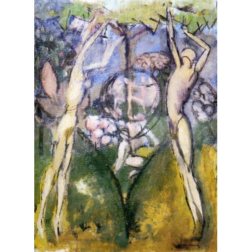 Marcel Duchamp, Baharda Genç Kız Ve Erkek Marcel Duchamp, Baharda Genç Kız Ve Erkek