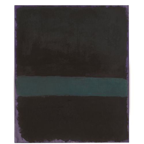 Mark Rothko, Untitled Green Line On Purple Mark Rothko, Untitled Green Line On Purple