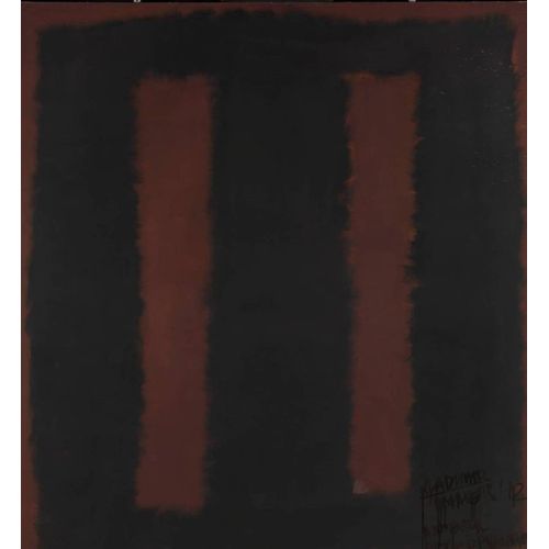 Mark Rothko, Untitled Black On Maroon Mark Rothko, Untitled Black On Maroon