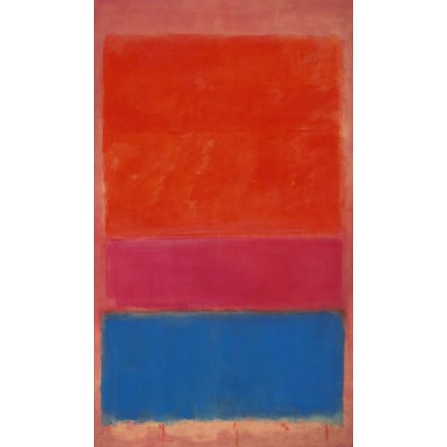 Mark Rothko, Royal Red And Blue Mark Rothko, Royal Red And Blue