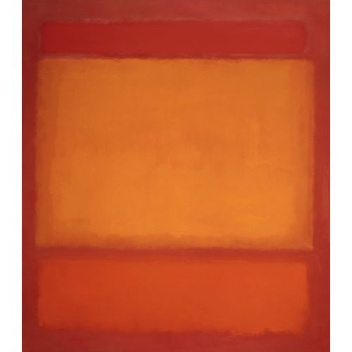 Mark Rothko, Orange On Red 1962 Mark Rothko, Orange On Red 1962