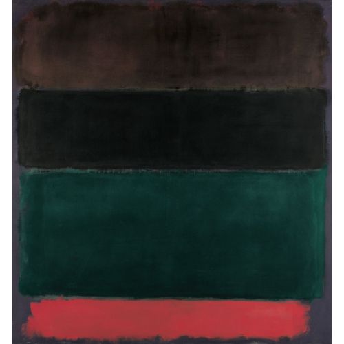 Mark Rothko, Red Brown Black Green Red Mark Rothko, Red Brown Black Green Red