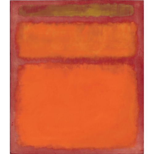 Mark Rothko Orange Red Yellow Abstract Art Movements Canvas, Drawing Paper Prints, Reproduction Oil Painting and High Resolution