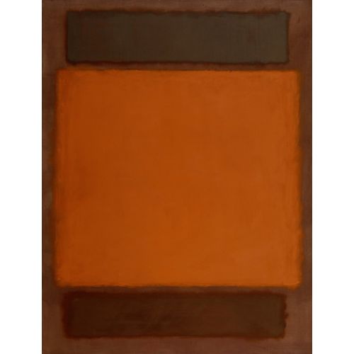 Mark Rothko, Orange Brown Mark Rothko, Orange Brown