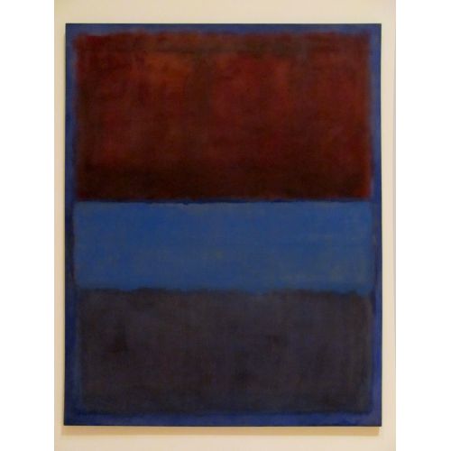 Mark Rothko No 61 Rust And Blue Abstract Art Movements Canvas, Drawing Paper Prints, Reproduction Oil Painting and High