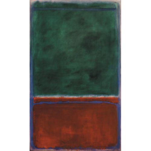 Mark Rothko, Green And Maroon