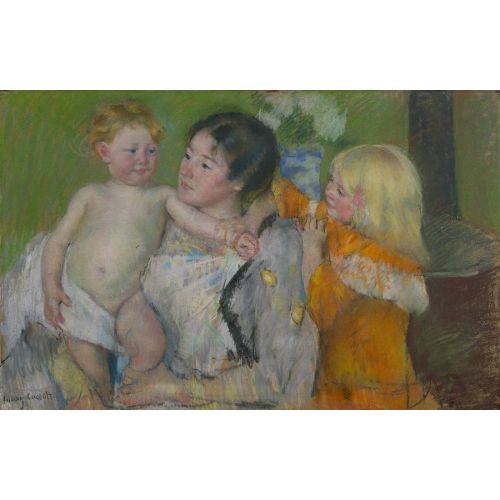 Mary Cassatt, After The Bath
