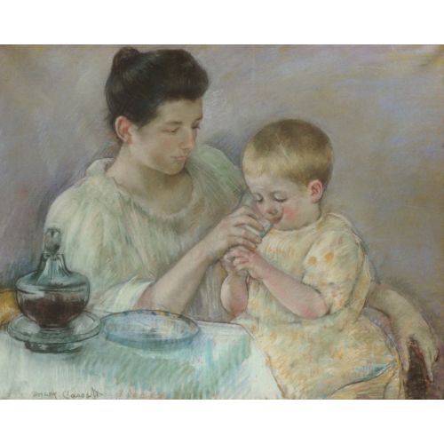 Mary Cassatt, Anne Çocuğu Besleme