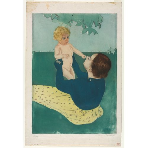 Mary Cassatt, At Kestanesi Ağacının Altında
