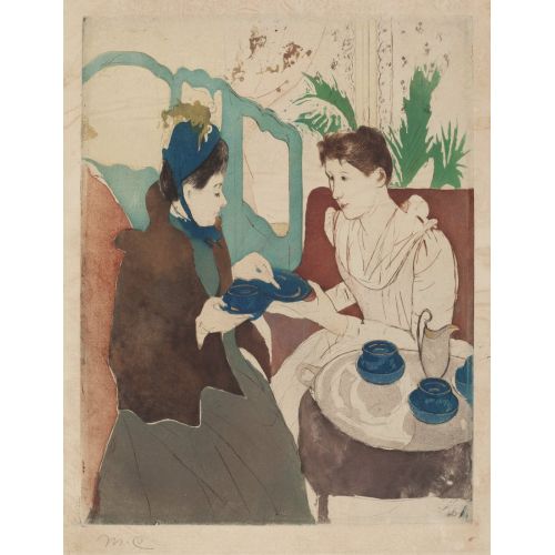 Mary Cassatt, Afternoon Tea Party
