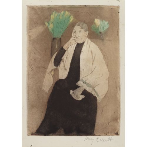 Mary Cassatt, A Portrait Of The Artist's Mother