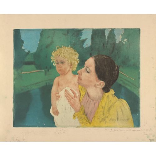 Mary Cassatt, By The Pond