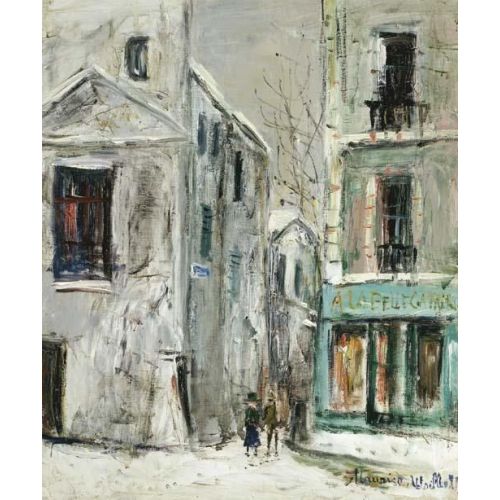 Maurice Utrillo, La Belle Gabrielle Maurice Utrillo, La Belle Gabrielle