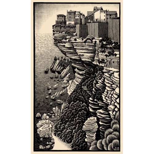 Maurits Cornelis Escher, Bonifacio Corsica Of 1928