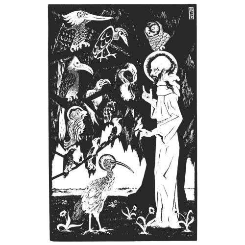 Maurits Cornelis Escher, St Francis