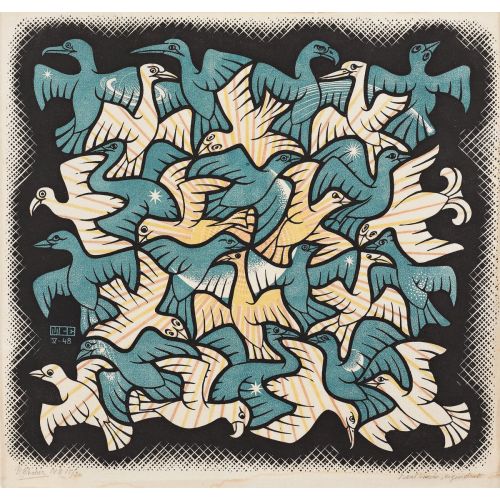 Maurits Cornelis Escher, Güneş Ve Ay Maurits Cornelis Escher, Güneş Ve Ay