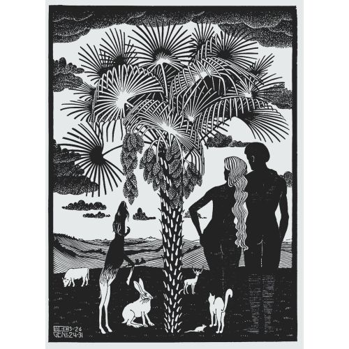 Maurits Cornelis Escher, The Sixth Day Of The Creation Maurits Cornelis Escher, The Sixth Day Of The Creation