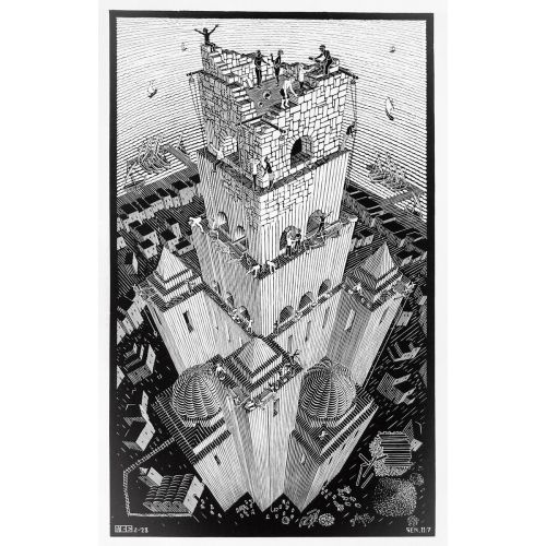 Maurits Cornelis Escher, Babil Kulesi Maurits Cornelis Escher, Babil Kulesi