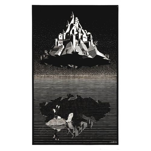 Maurits Cornelis Escher, Castle In The Air