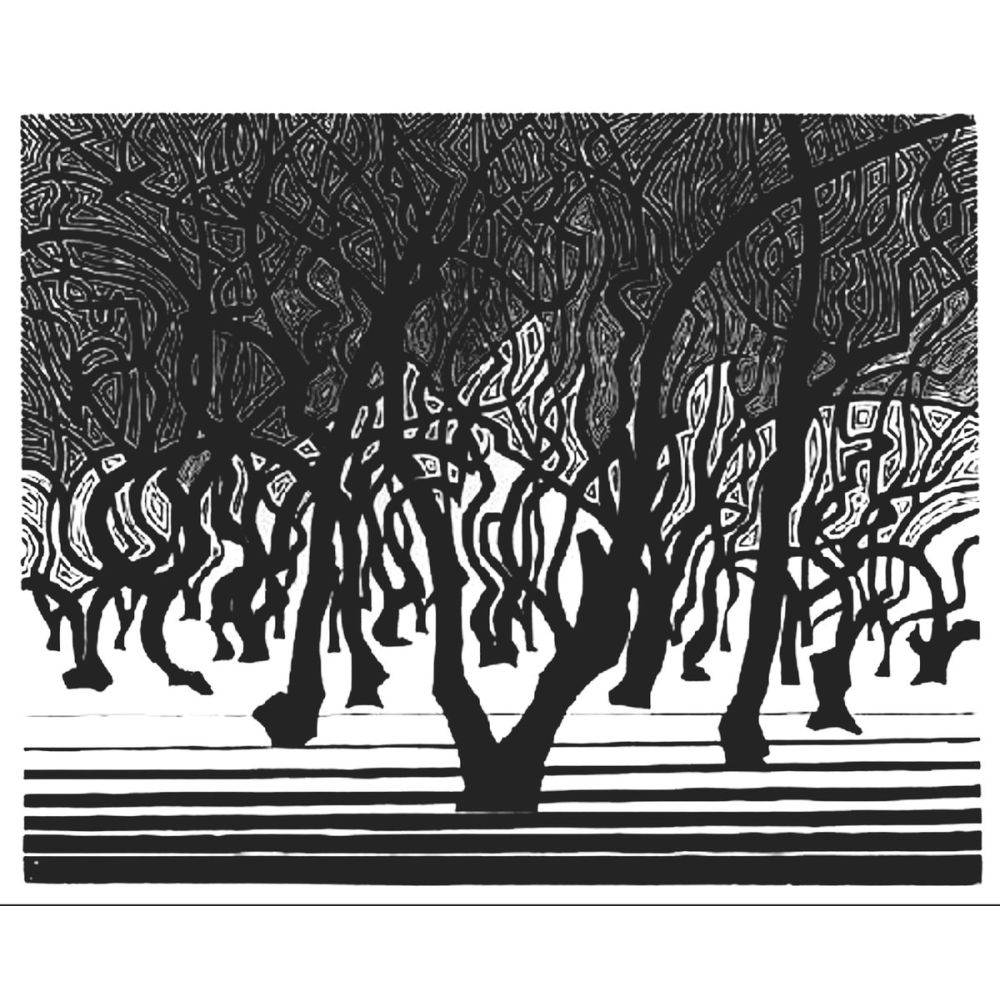 Maurits Cornelis Escher Menton Yakınındaki Ağaçlık Sürrealizm Maurits Cornelis Escher Menton Yakınındaki Ağaçlık Sürrealizm Sanat Akımları Kanvas Efektli Tablo, Resim Kağıdı