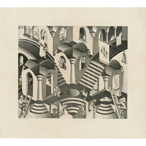 Maurits Cornelis Escher, Convex And Concave