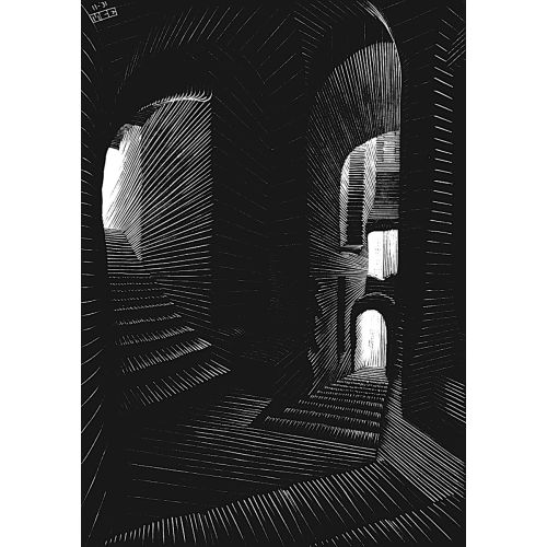 Maurits Cornelis Escher, Covered Alley In Atrani