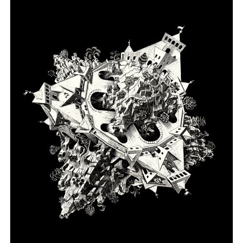 Maurits Cornelis Escher, Double Planetoid