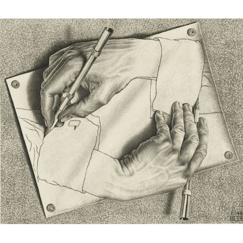Maurits Cornelis Escher, Drawing Hands