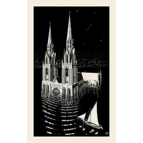 Maurits Cornelis Escher, Batık Katedral Maurits Cornelis Escher, Batık Katedral
