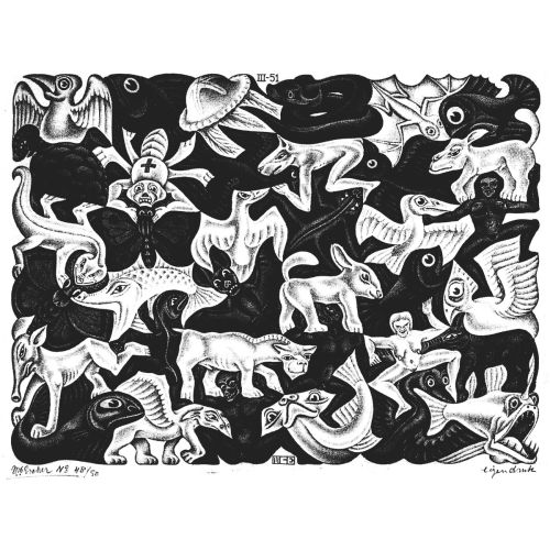 Maurits Cornelis Escher, Mosaic I Maurits Cornelis Escher, Mosaic I
