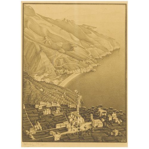 Maurits Cornelis Escher, Ravello Ve Amalfi Sahili Maurits Cornelis Escher, Ravello Ve Amalfi Sahili
