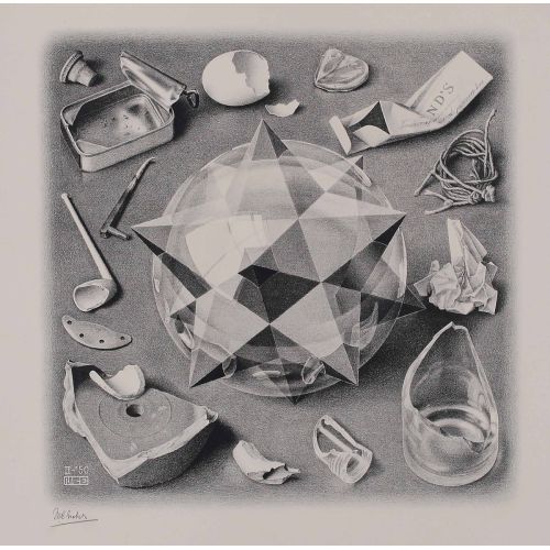 Maurits Cornelis Escher, Order And Chaos I