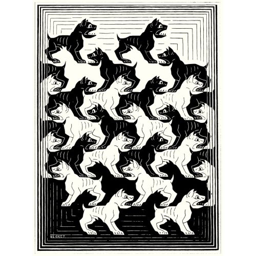 Maurits Cornelis Escher, Düzlemin Düzenli Bölümü Maurits Cornelis Escher, Düzlemin Düzenli Bölümü