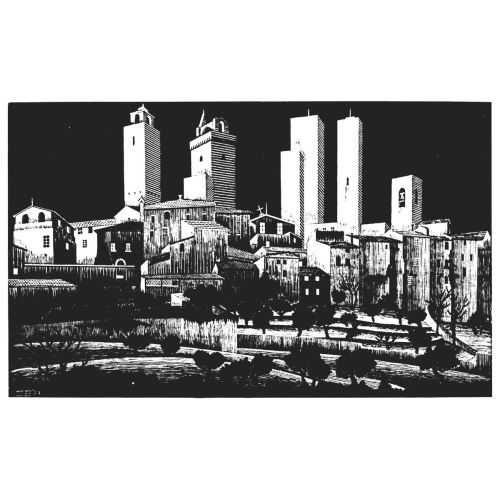 Maurits Cornelis Escher, San Gimignano