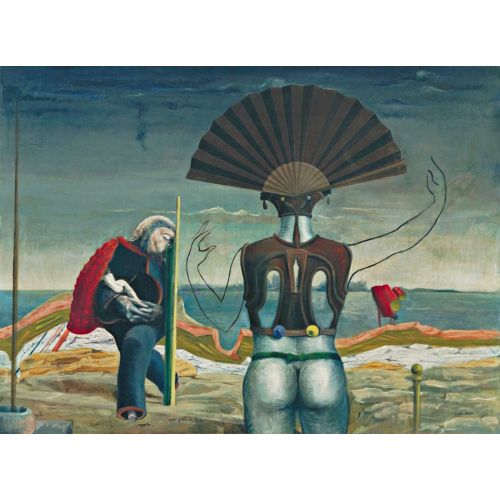 Max Ernst, Kadın Yaşlı Adam Ve Çiçek Max Ernst, Kadın Yaşlı Adam Ve Çiçek