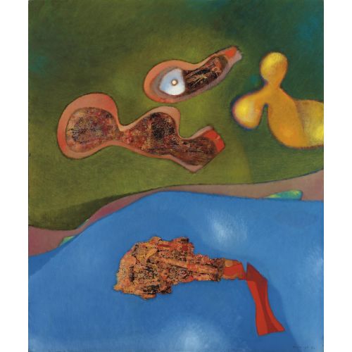 Max Ernst, A Maiden A Widow And A Wife