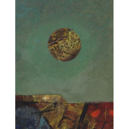 Max Ernst, Ay İle Manzara Max Ernst, Ay İle Manzara