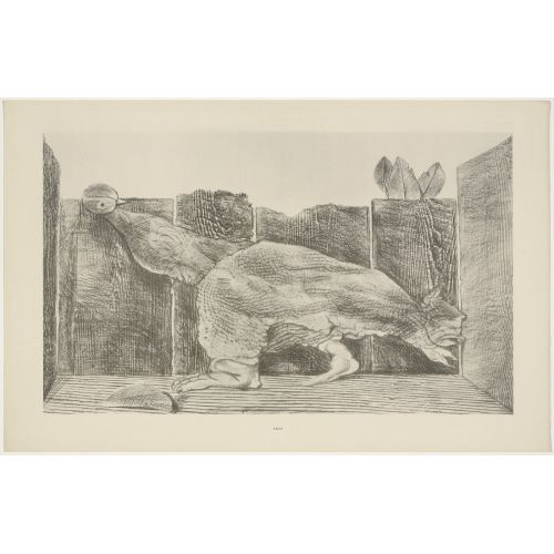 Max Ernst, In The Stable Of The Sphinx Max Ernst, In The Stable Of The Sphinx