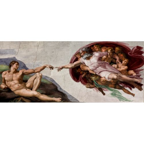 Adem'in Yaratılışı, Michelangelo