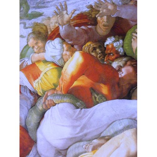 Sistine Chapel Ceiling, Brass Serpent, Michelangelo